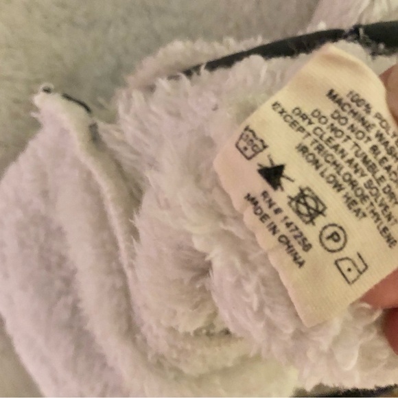 Simply Southern Sherpa Snap Quilted pullover Green White size medium - Picture 5 of 6